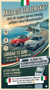 Gemensam körning till Klassikerträffen i Olofström