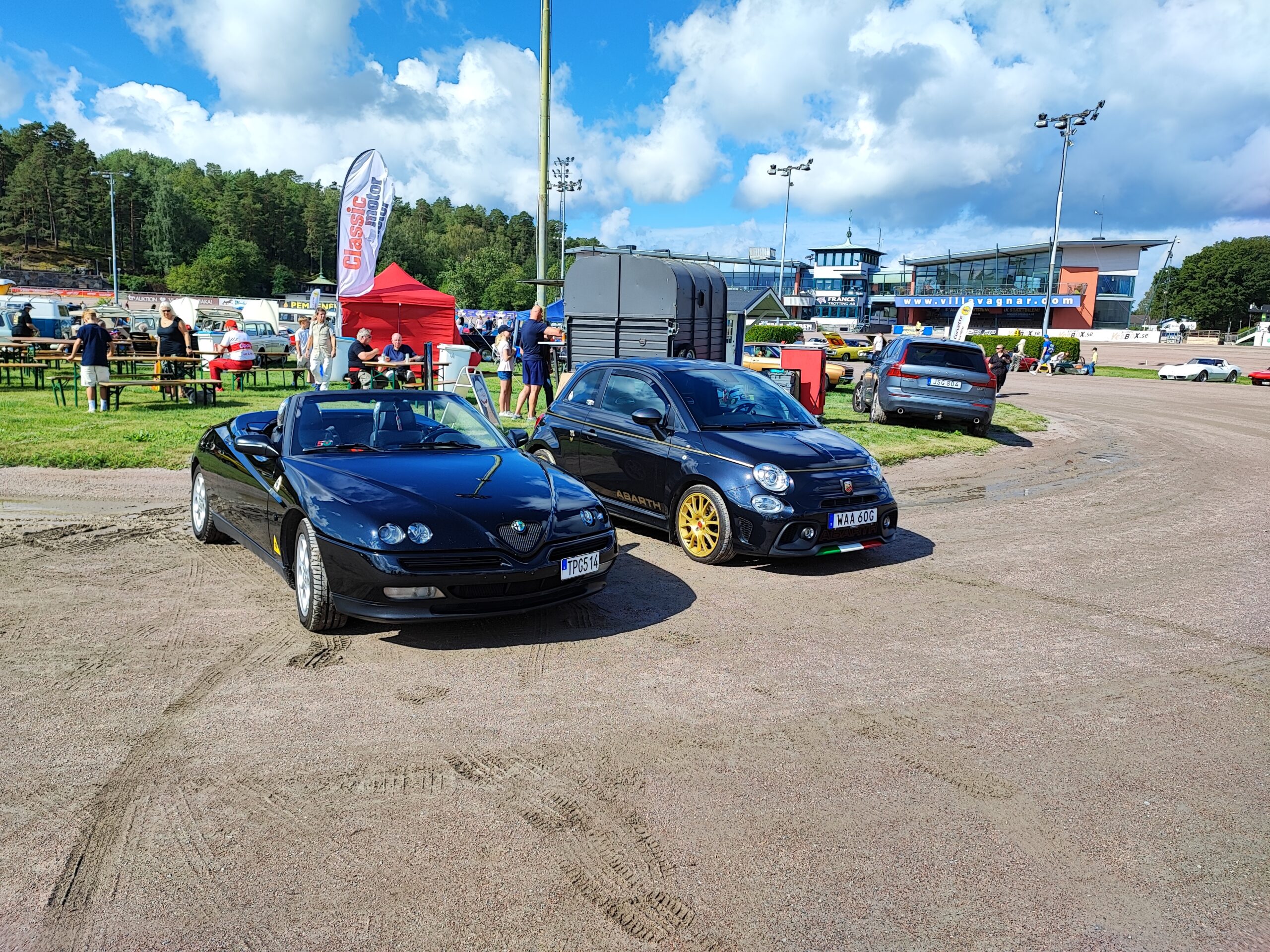 Alfa 916 Spider och Fiat Abarth 595